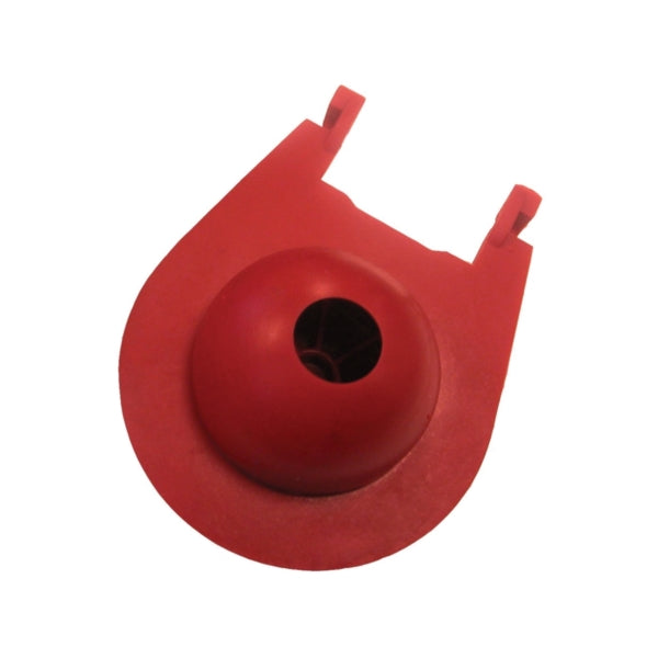 Korky Toilet Flapper Specifications: 3 in Valve Open Rubber Red