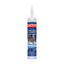 Loctite POLYSEAMSEAL Adhesive Caulk White 24 hr to 2 weeks Curing 40 to 100 deg F 10 oz Cartridge