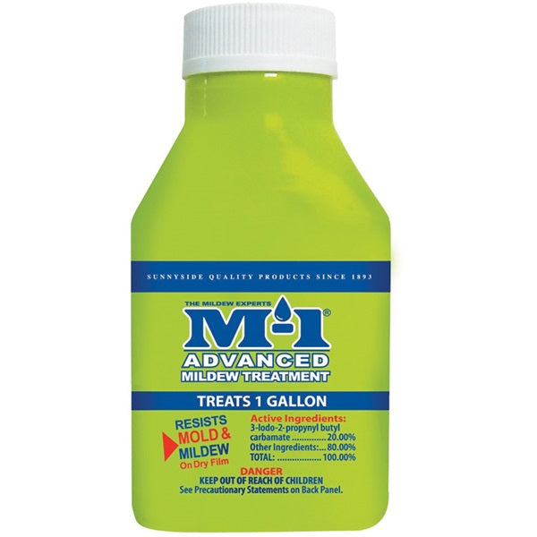 M-1 Advanced Mildew Treatment 1.5 oz Liquid Yellow