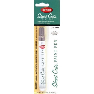 Krylon Short Cuts Paint Pen Chisel Tip Espresso