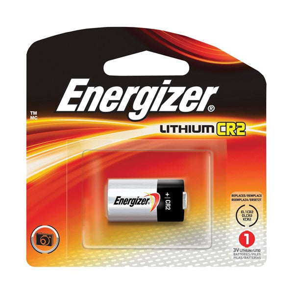 Energizer EL1CR2 Series Lithium Battery 3 V Battery 800 mAh CR2 Battery Lithium Manganese Dioxide