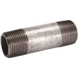 Smith-Cooper 84NI4 Series Pipe Nipple 1-1/4 in Butt Weld Carbon Steel SCH 40 Schedule 12 in L