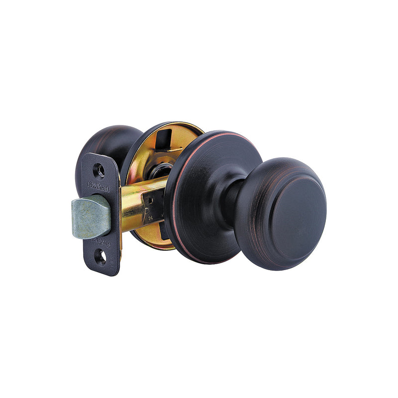 Kwikset Closet Door Knob Venetian Bronze