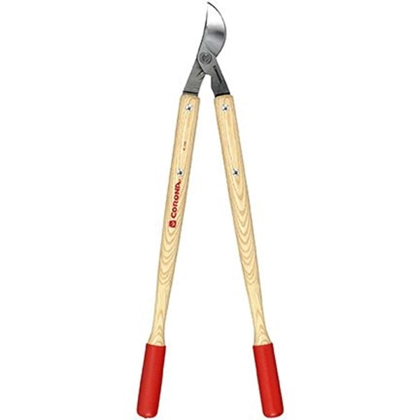CORONA CLIPPER Bypass Lopper 1-1/2 in Cutting Capacity Resharpenable Blade Steel Blade Hardwood Handle