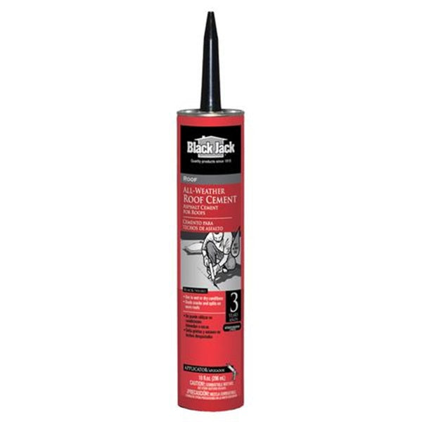 Black Jack Roof Cement Black Liquid 10 fl oz Tube