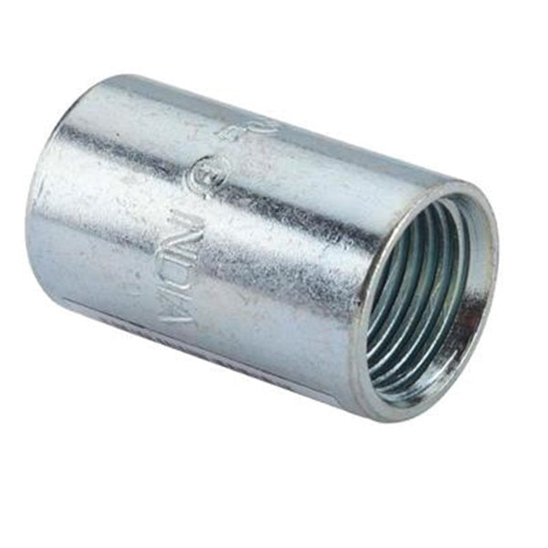 Halex Rigid Conduit Coupling 1/2 in Threaded 1.01 in OD Steel Galvanized