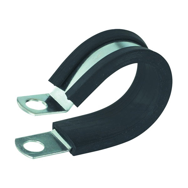 GB Cable Clamp 3/4 in Max Bundle Dia Rubber/Steel Black