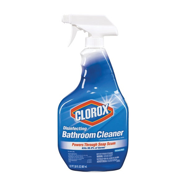 Clorox Bathroom Cleaner 30 oz Bottle Liquid Citrus Clear