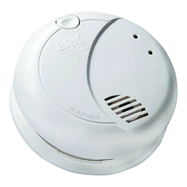 FIRST ALERT Smoke Alarm 120 V Photoelectric Sensor 85 dB White