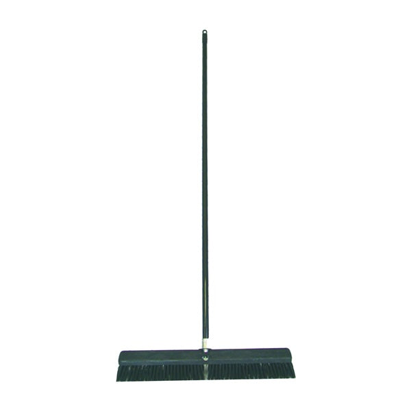 BIRDWELL Contractor Push Broom 3 in L Trim Polystyrene Bristle