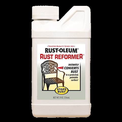 RUST OLEUM STOPS RUST Rust Reformer Liquid Solvent Like Clear 8 oz