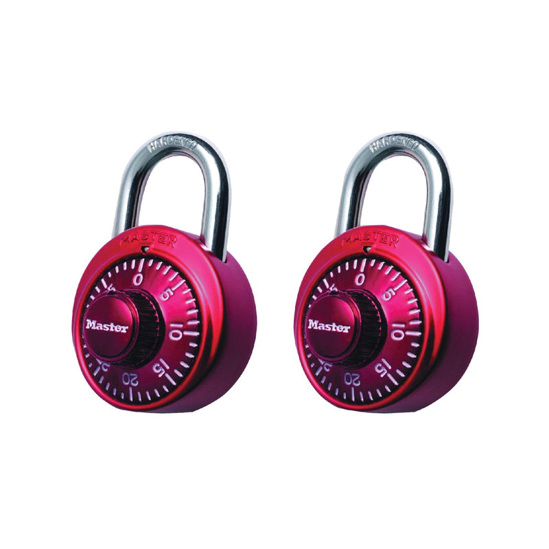 Master Lock Combination Dial Padlock 9/32 in Dia Shackle 3/4 in H Shackle Steel Shackle Metal Body