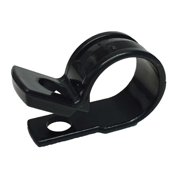 GB Cable Clamp 1/2 in Max Bundle Dia Plastic Black