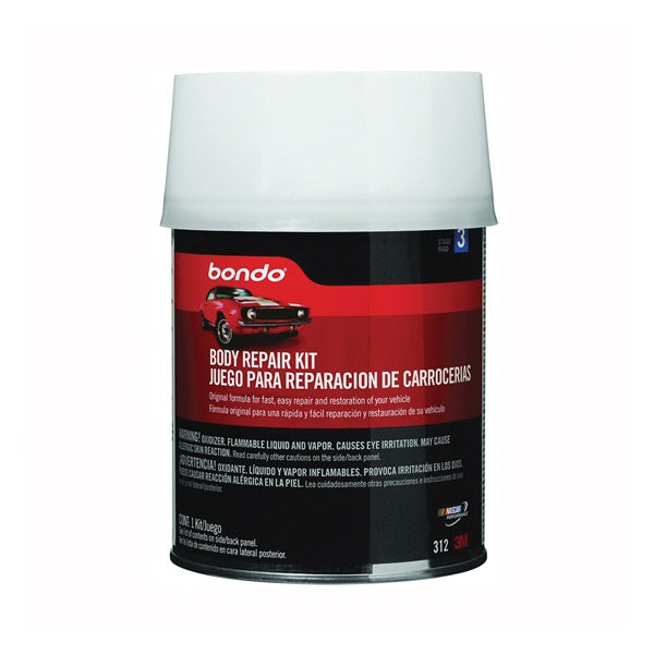 Bondo Body Repair Kit Can Liquid Pungent Styrene Slight Ester