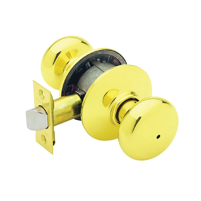 Schlage Plymouth Privacy Door Knob Brass Brass