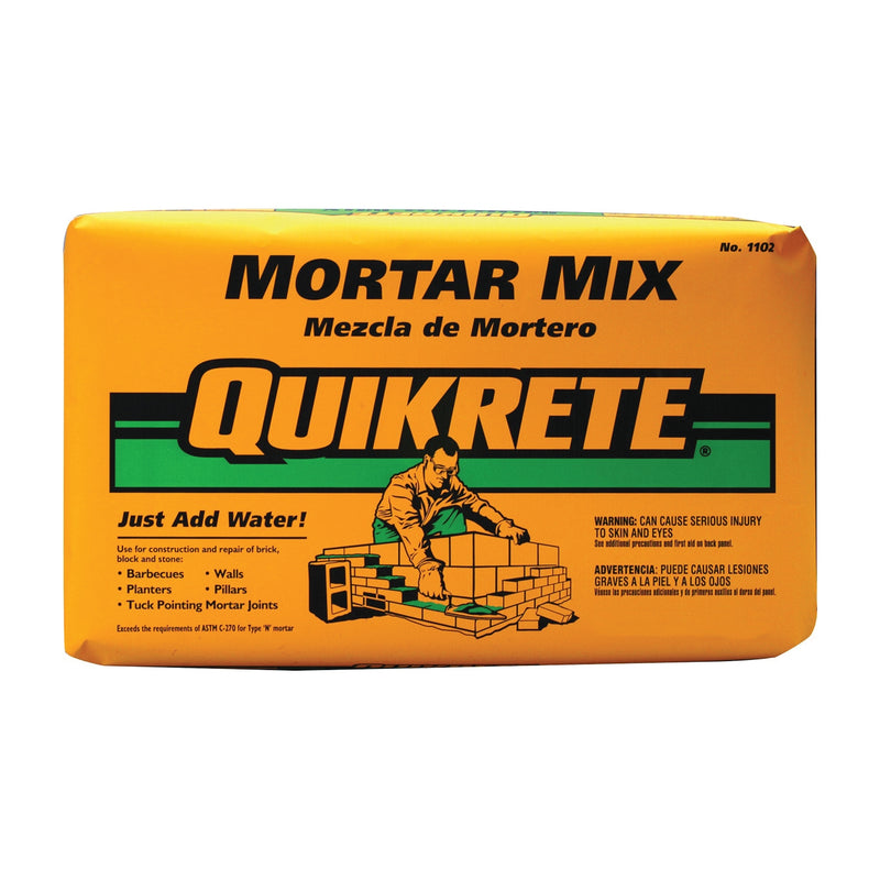 Quikrete Mortar Mix Gray Powder 10 lb Bag