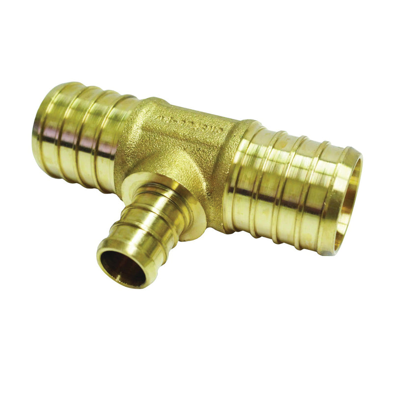 Apollo Valves Tube Tee 1 x 1 x 1/2 in PEX