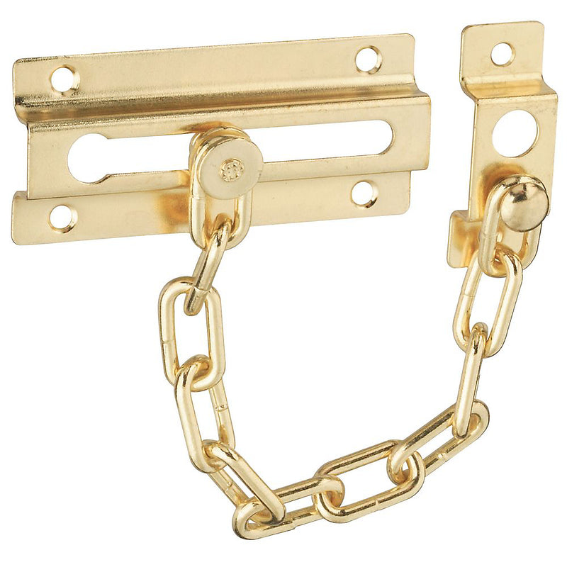 National Hardware V807 Series Door Chain Zinc Brass