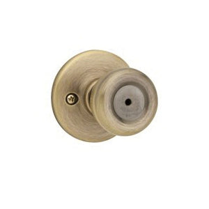 Kwikset Privacy Door Knob Antique Brass