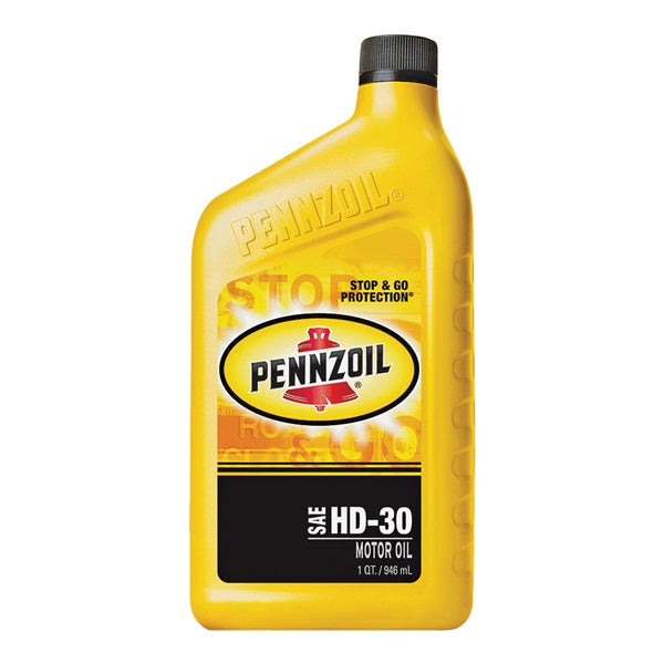 Pennzoil Motor Oil 30WT 1 qt Bottle