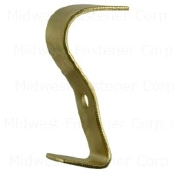 MIDWEST FASTENER Moulding Hook Brass