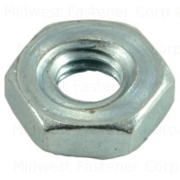 MIDWEST FASTENER Hex Nut Finished Fine Thread 10-32 Thread Zinc