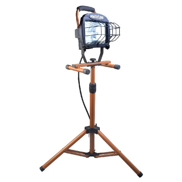 Southwire Tripod Work Light 120 V 500 W Halogen Lamp 8000 Lumens