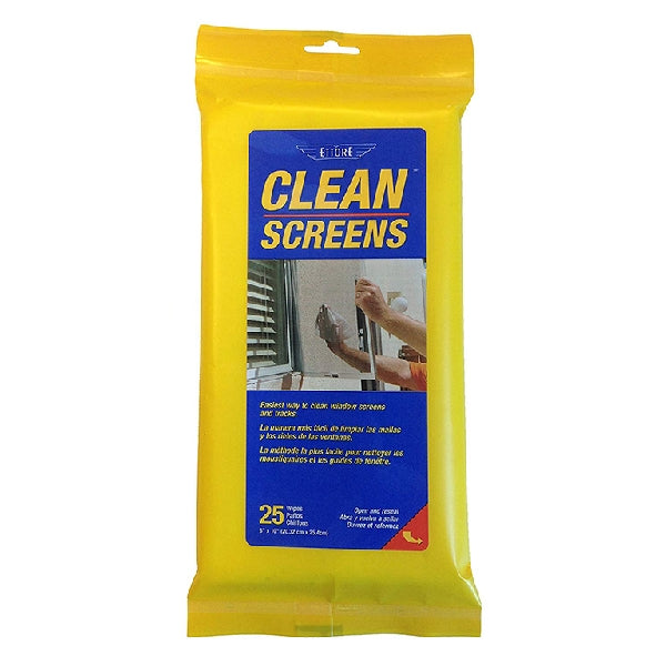 ETTORE Clean Screen Wipes 8 in L 10 in W Unscented