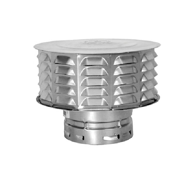 AmeriVent Universal Vent Cap 4-3/4 in Connection Aluminum