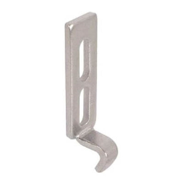 Prime-Line Sliding Door Keeper 2 in L 17/32 in W Steel Zinc