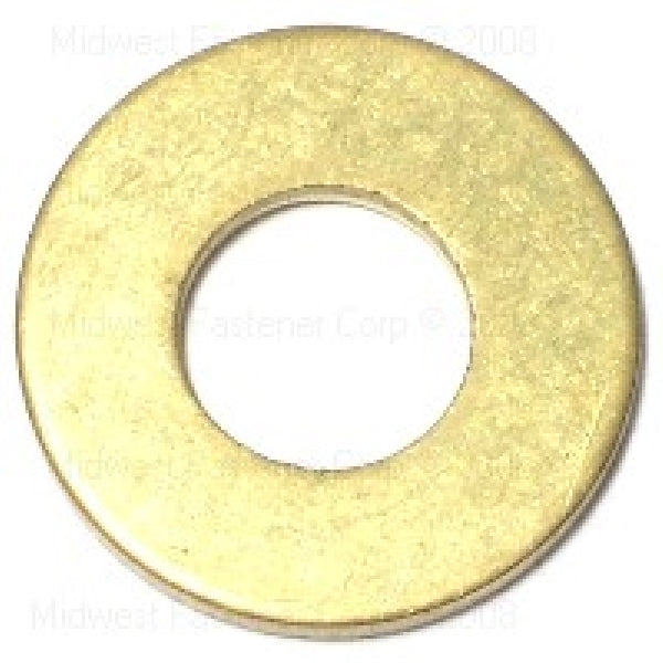 MIDWEST FASTENER Washer 5/16 in ID 0.752 in OD 0.083 in Thick Brass