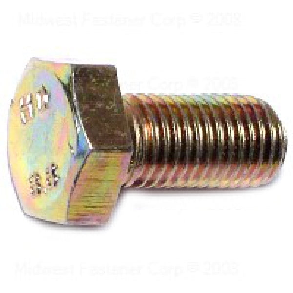 MIDWEST FASTENER Hex Cap Screw M8-1 Thread 16 mm OAL Steel Zinc Metric Measuring Fine Thread