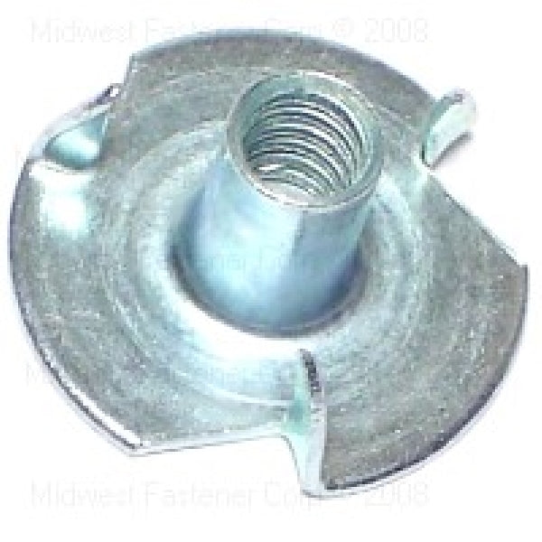 MIDWEST FASTENER T-Nut Pronged 6-32 Thread Zinc