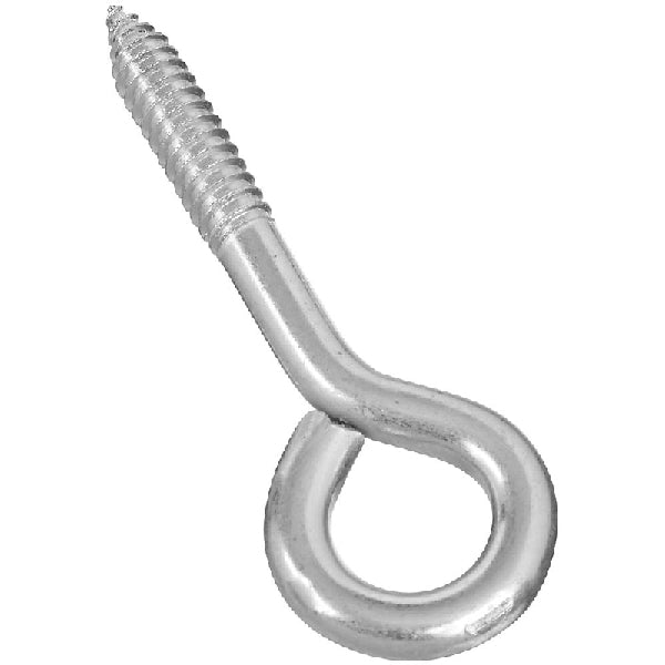 National Hardware Lag Screw Eye 2.12 in L Thread 5-1/4 in OAL 320 lb Working Load Steel Zinc