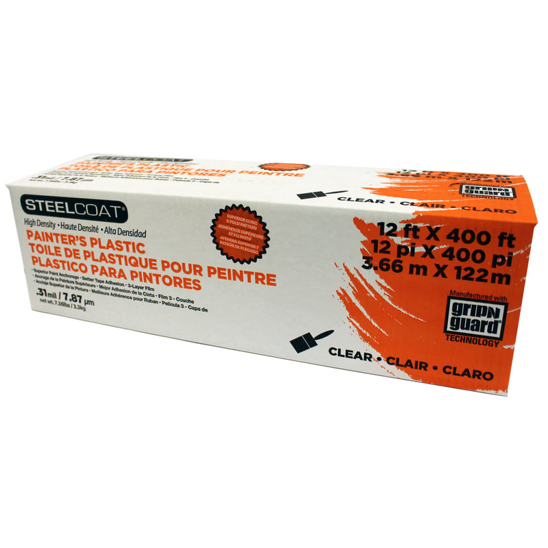 Petoskey Plastics Masking Paper 400 ft L 12 ft W Clear