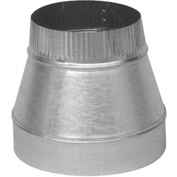 Imperial Short Reducer 6 x 5 in Connection 6 in L 24 ga Gauge Galvanized