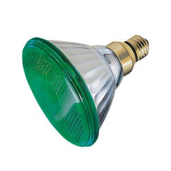 ACE Incandescent Bulb 100 W PAR38 Lamp Medium E26 Lamp Base Green Light 2000 hr Average Life