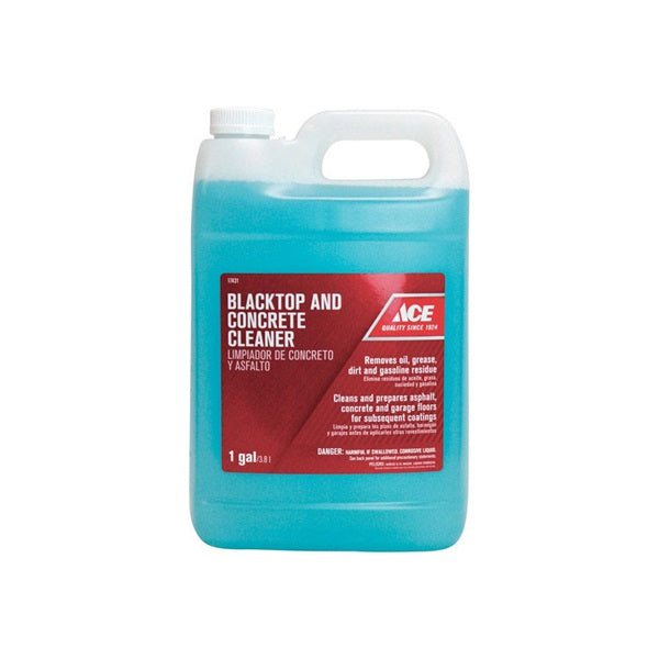 ACE Blacktop and Concrete Cleaner Liquid Bland Light Blue 1 gal Jug