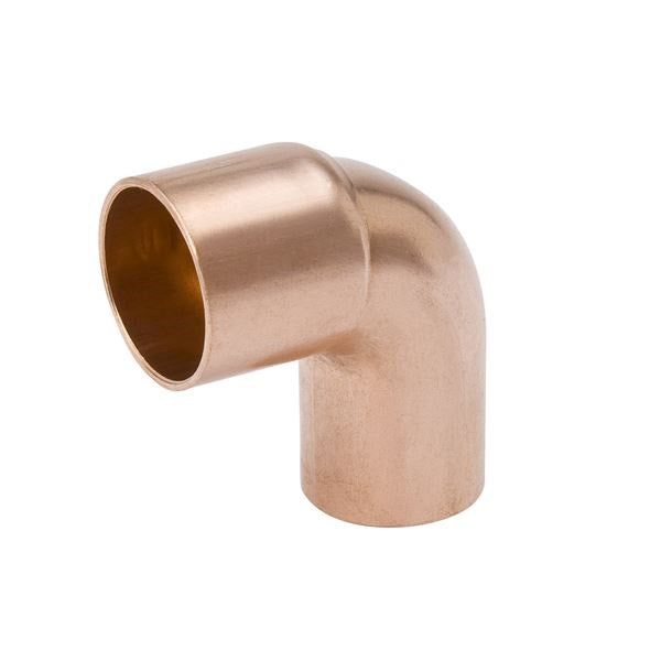 Streamline Street Elbow 1-1/4 in C x FTG Sweat 90 deg Angle Copper 700 psi Pressure