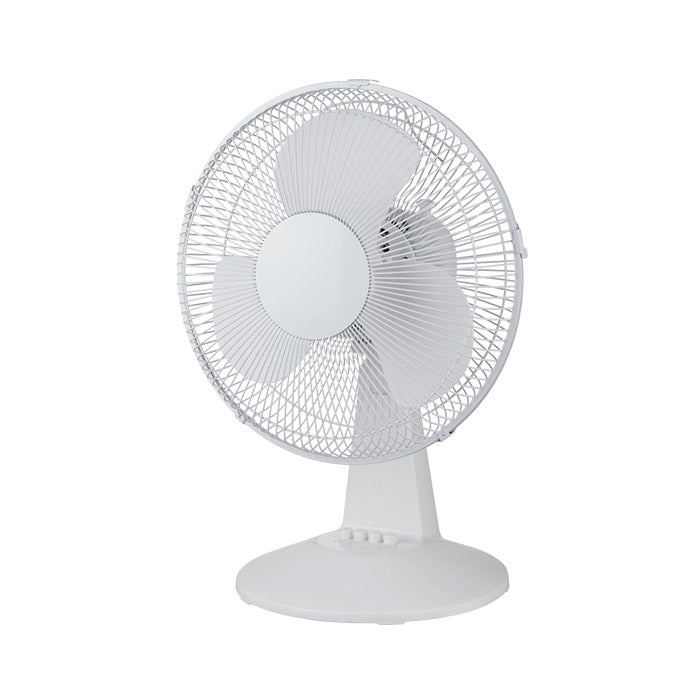 PELONIS Desk Fan 120 V 3-Blade 3-Speed White