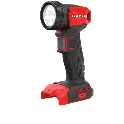 CRAFTSMAN Cordless Task Light 20 V Battery Lithium-Ion Battery LED Bulb 140 Lumens 10 hr Run Time