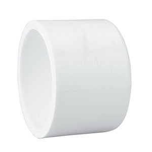 LASCO Pipe Cap 1-1/4 in Slip PVC White SCH 40 Schedule 370 psi Pressure