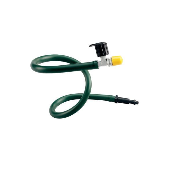 Orbit Misting Sprinkler with Flexible Memory 1/4 in Connection Full 25 psi Pressure 0.5 to 8 gph Green