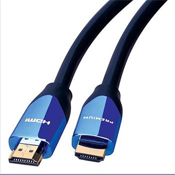 Just Hook It Up HDMI Cable Black Sheath 6 ft L