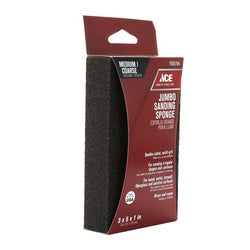 ACE Sanding Sponge 5 in L 3 in W 60 80 Grit