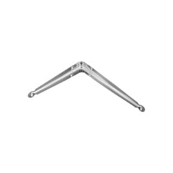 ACE Shelf Bracket 35 lb 8 in L 10 in H Steel Zinc