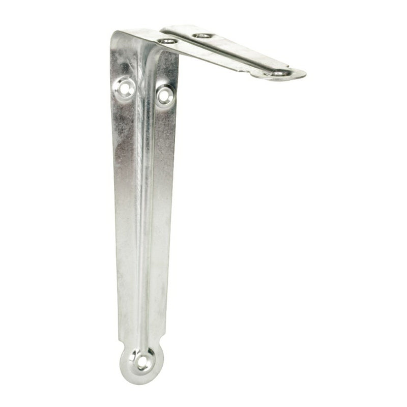 ACE Shelf Bracket 25 lb 6 in L 8 in H Steel Zinc