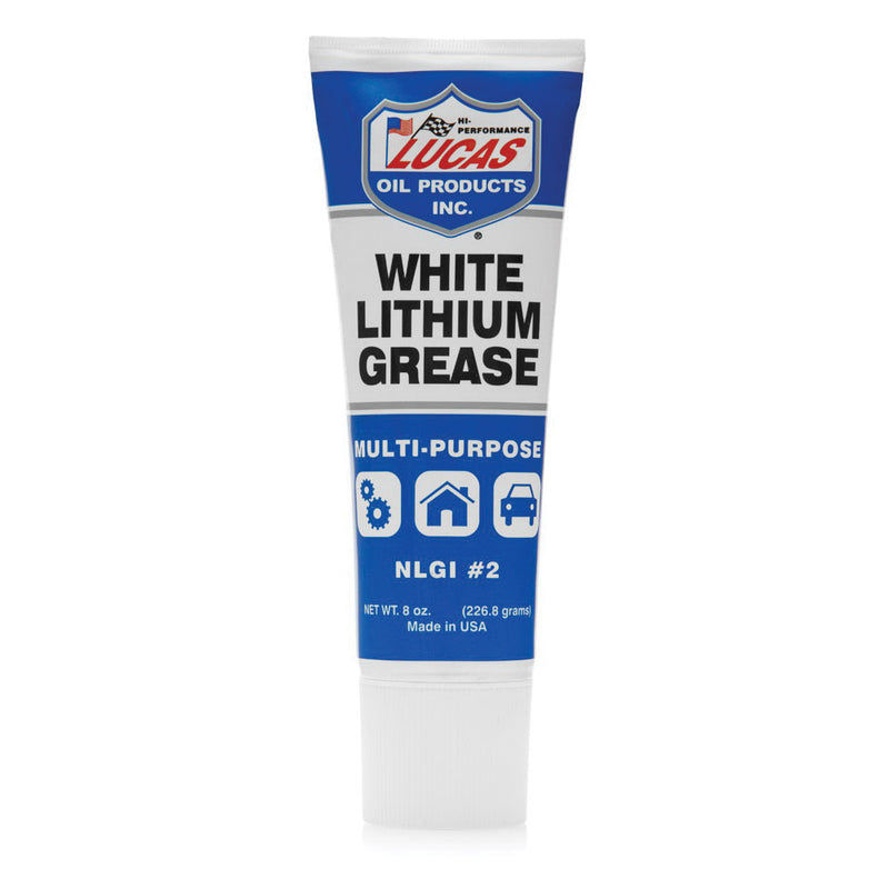 Lucas Oil Lithium Grease 8 oz Tube White