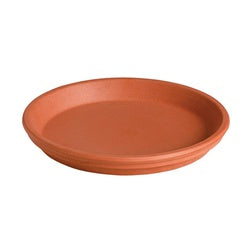 Deroma Plant Saucer 21 cm Dia Round Clay Terracotta