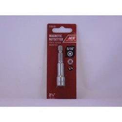 ACE Magnetic Nutsetter 5/16 in Drive Hex Drive 2 1/2 in L 7/8 in L Shank Hex Shank